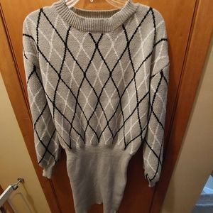 Sweater dress great for winter